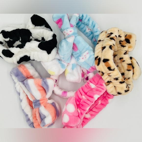 Wash & Prep Spa Headwrap, Multicolor, 6 CT - Picture 8 of 9